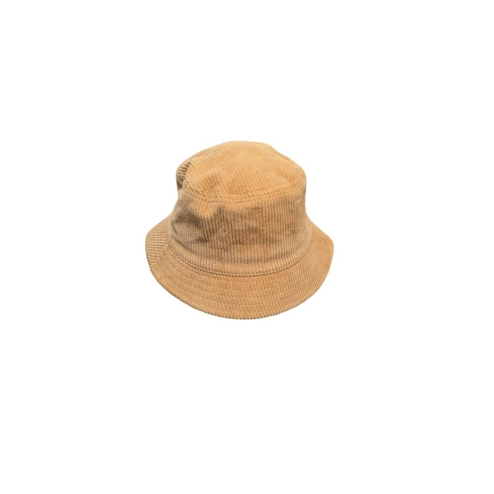 Empyre Tan Corduroy Bucket Hat One Size Lightweight Vacations Beach Festival